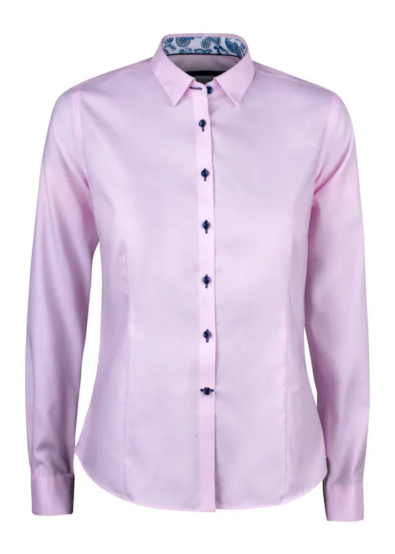 J. Harvest & Frost Purple Bow 145 2914503 Hemd Regular Fit Dames