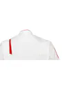 De Berkel zorgjas Lex wit/rood B2988326 miniatuur