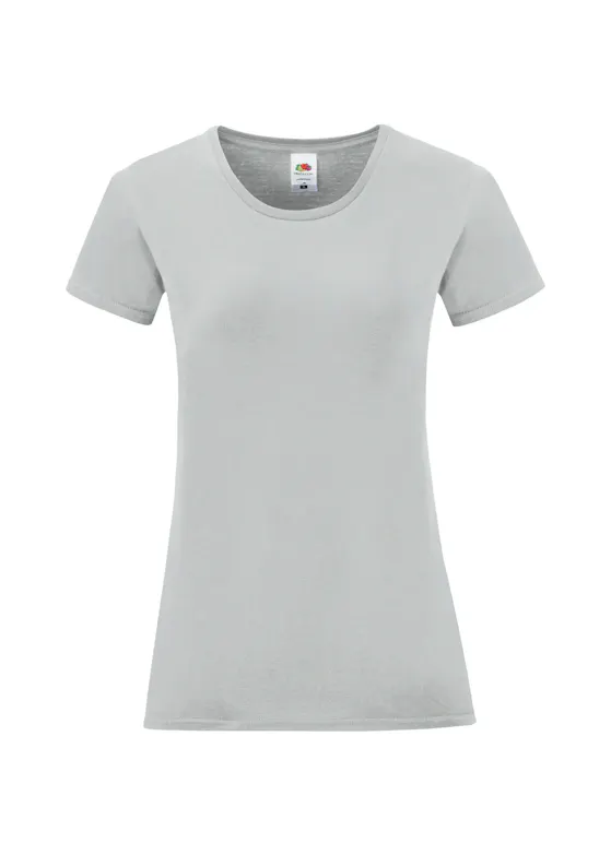 Fruit of The Loom F131 Iconic T-shirt Regular Fit Dames