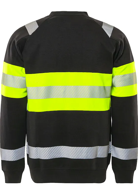 Fristads 301030 Sweater High Vis Klasse 1 7530 GKC Reflecterend Stiby