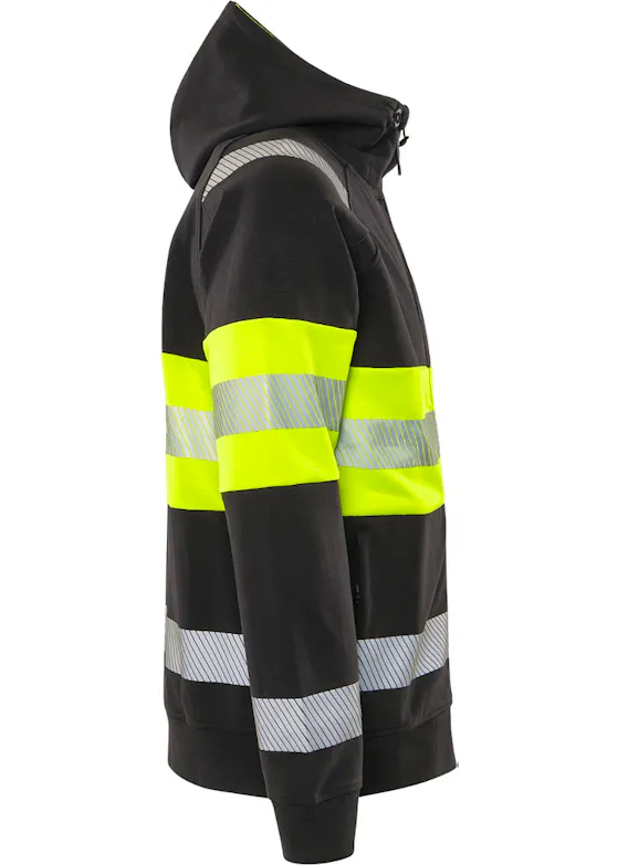 Fristads 301032 Sweater Met Capuchon High Vis Klasse 1 7532 GKC Reflecterend Stiby