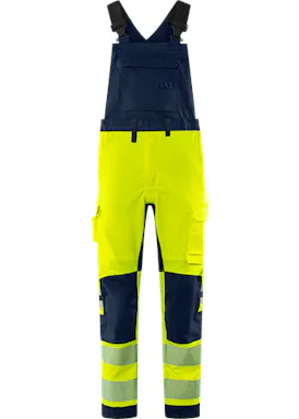 Fristads Flamestat Green 302180 Amerikaanse Overall met Bretels Klasse 2 1951 GFS High Vis Stretch