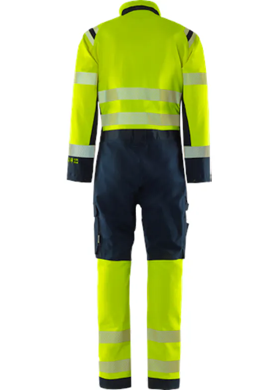 Fristads Flamestat Green 302182 Overall Klasse 3 8950 GFS High Vis Stretch