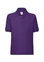 Fruit of The Loom 65/35 F502K Poloshirt Regular fit Kinderen miniatuur