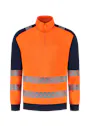 Tricorp 306106 Sweater Zip High Vis Industrieel Wasbaar Regular Fit Redefined miniatuur