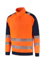 Tricorp 306106 Sweater Zip High Vis Industrieel Wasbaar Regular Fit Redefined miniatuur