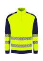 Tricorp 306106 Sweater Zip High Vis Industrieel Wasbaar Regular Fit Redefined miniatuur