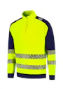 Tricorp 306106 Sweater Zip High Vis Industrieel Wasbaar Regular Fit Redefined miniatuur