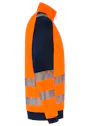 Tricorp 306123 Sweater Zip High Vis Reflecterend Verwarmd Redefined miniatuur