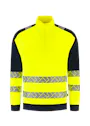 Tricorp 306123 Sweater Zip High Vis Reflecterend Verwarmd Redefined miniatuur