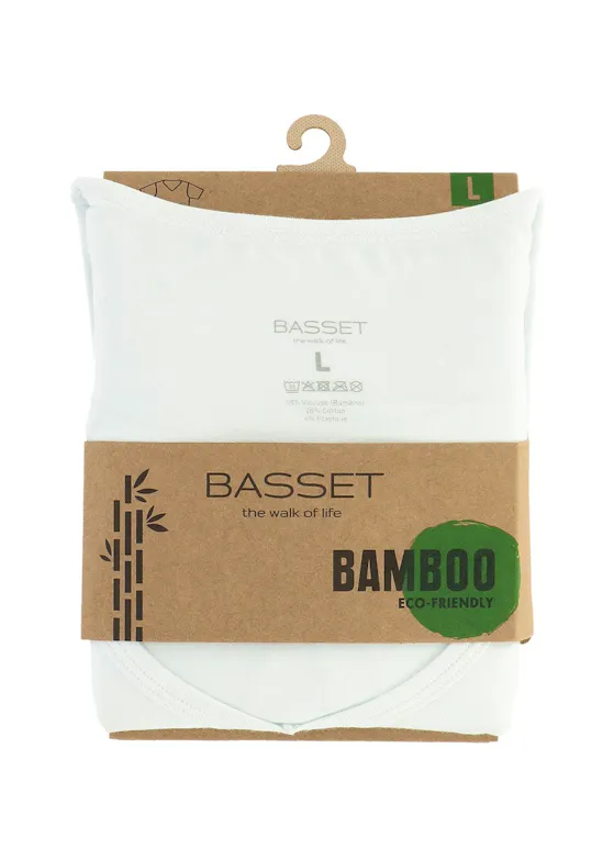 Basset Bamboo 31070 T-Shirt V Hals Regular Fit