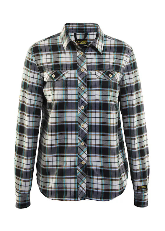 Blaklader 32091136 Overhemd Flanel Regular Fit Dames