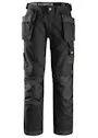 Snickers Workwear Canvas+ Werkbroek met Holsterzakken 3214 miniatuur