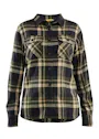 Blaklader 3218 Overhemd Flanel Regular Fit Dames miniatuur