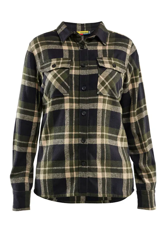 Blaklader 3218 Overhemd Flanel Regular Fit Dames
