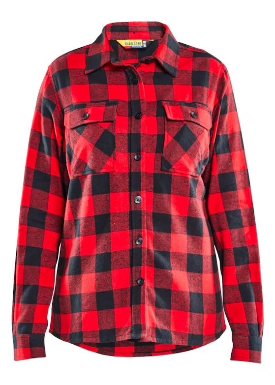 Blaklader 3218 Overhemd Flanel Regular Fit Dames