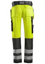 Snickers Workwear High Visibility Broek met holsterpockets, Klasse 2 - 3233 miniatuur