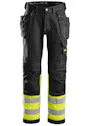 Snickers Workwear High-Vis HP Trousers, Klasse 1 - 3235 miniatuur