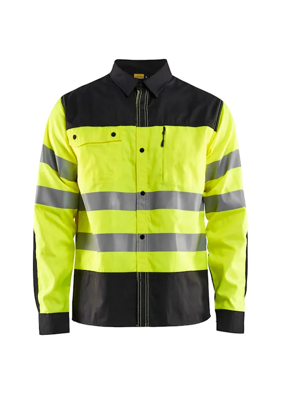 Blaklader 3255 Overhemden High Vis D-ring Reflecterend