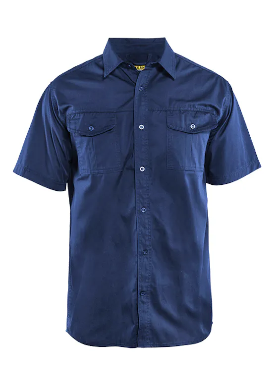 Blåkläder 32961190 Overhemd Twill Korte Mouw Regular Fit