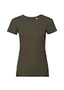 Russell Z108F Pure Organic T-shirt Regular Fit Dames miniatuur