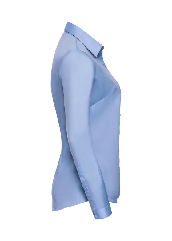 Russell Z962F Herringbone Shirt Long Sleeve Tailored Regular Fit Dames