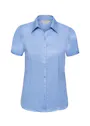 Russell Z963F Herringbone Shirt Short Sleeve Tailored Regular Fit Dames miniatuur
