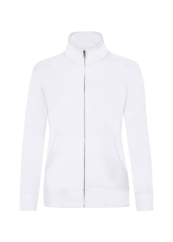 Fruit of The Loom F442N Sweat Jacket Premium Verwarmd Slim Fit Dames