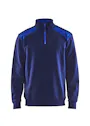 Blåkläder 33531158 Sweatshirt Bi-Colour met Halve Rits Reflecterend Schilder miniatuur