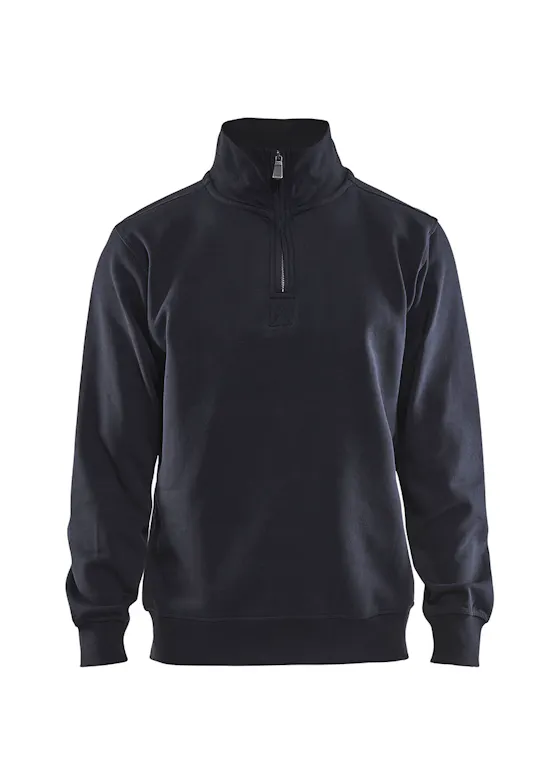 Blåkläder 33651048 Sweatshirt Jersey Halve Rits Regular Fit