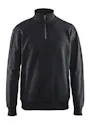 Blåkläder 33691158 Sweatshirt met Halve Rits Regular Fit miniatuur