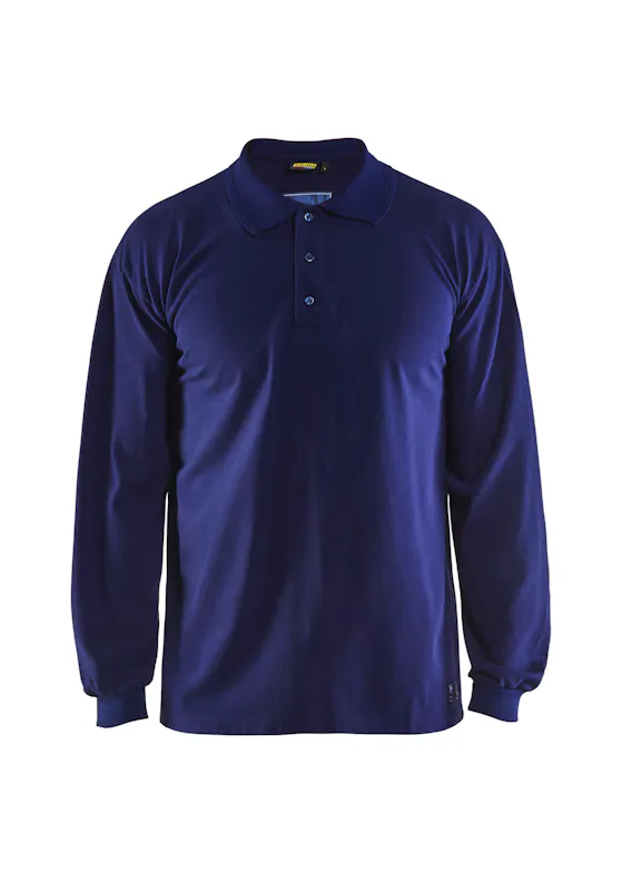 Blåkläder 3374 Vlamvertragende Piqué Polo lange mouw