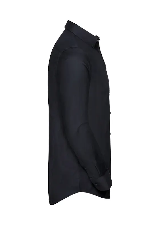 Russell Z928 Oxford Shirt Long Sleeve Tailored Button-⁠Down Regular Fit