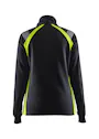 Blaklader 3403 Sweatshirt Halve Rits Visible Reflecterend Dames miniatuur