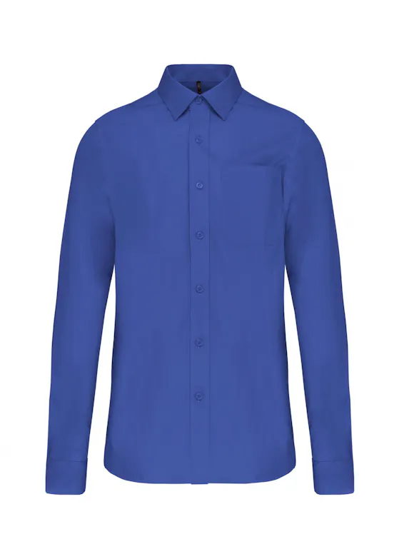 Kariban Poplin K541 Overhemd Lange Mouwen Regular Fit