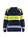 Blåkläder 34091158 Sweatshirt High Visibility Reflecterend Dames miniatuur