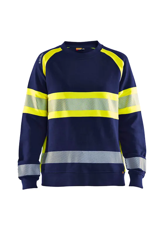 Blåkläder 34091158 Sweatshirt High Visibility Reflecterend Dames