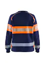 Blåkläder 34091158 Sweatshirt High Visibility Reflecterend Dames miniatuur