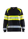 Blåkläder 34091158 Sweatshirt High Visibility Reflecterend Dames miniatuur