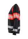 Blåkläder 34091158 Sweatshirt High Visibility Reflecterend Dames miniatuur