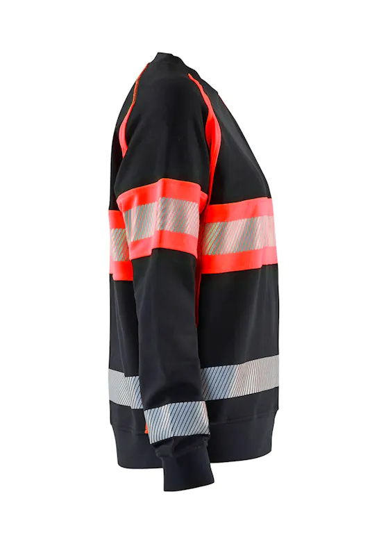Blåkläder 34091158 Sweatshirt High Visibility Reflecterend Dames