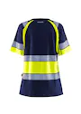 Blåkläder 34101030 T-shirt High Visibility Reflecterend Dames miniatuur