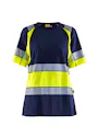 Blåkläder 34101030 T-shirt High Visibility Reflecterend Dames miniatuur