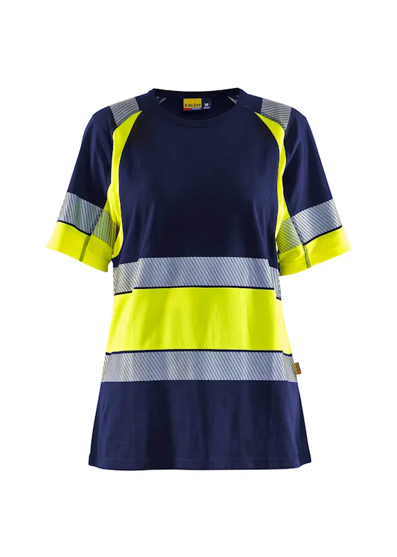 Blåkläder 34101030 T-shirt High Visibility Reflecterend Dames