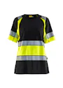 Blåkläder 34101030 T-shirt High Visibility Reflecterend Dames miniatuur