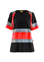 Blåkläder 34101030 T-shirt High Visibility Reflecterend Dames miniatuur