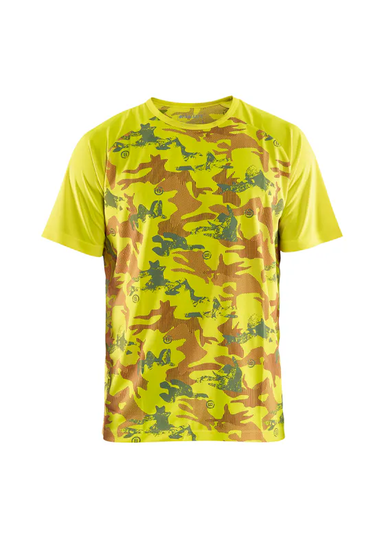 Blaklader 34251011 T-shirt Functioneel Camo UV-bescherming