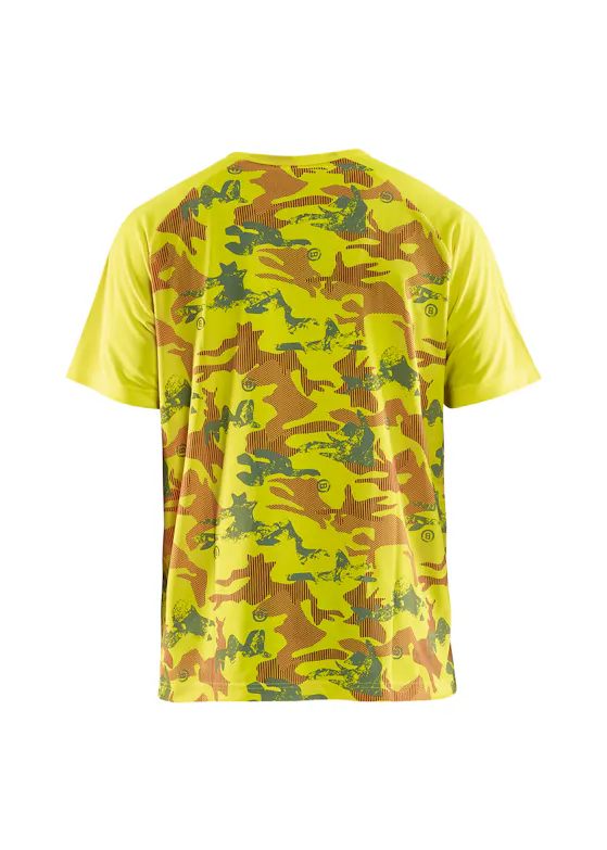 Blaklader 34251011 T-shirt Functioneel Camo UV-bescherming