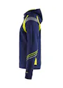 Blaklader 3433 Sweatshirt Hooded Rits Reflecterend Visible miniatuur
