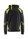 Blaklader 3433 Sweatshirt Hooded Rits Reflecterend Visible miniatuur